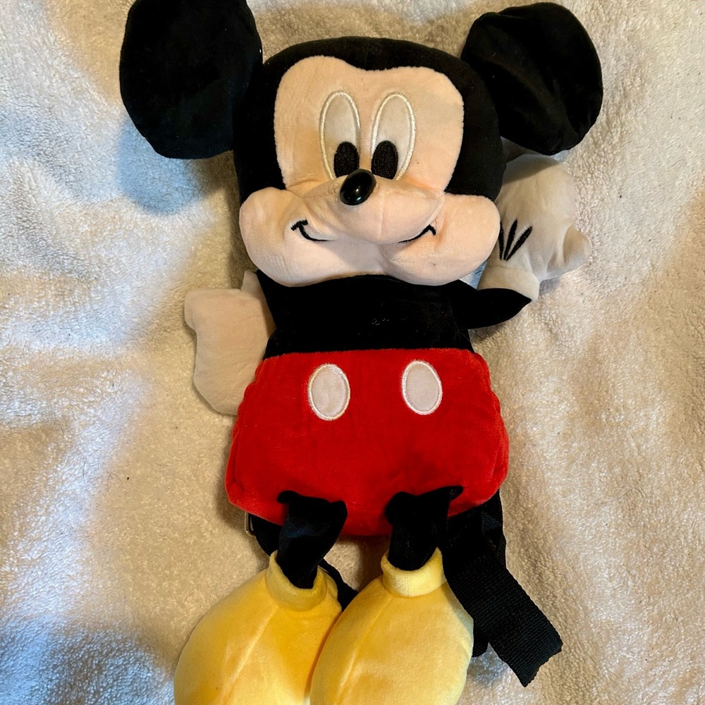 Minnie Mouse. Red and Yellow  Backpack, 2-8